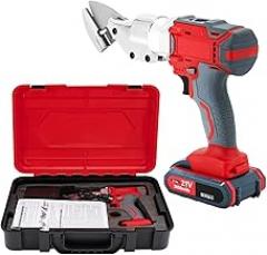 21v Cordless Sheet Metal Shear, Heavy Duty Electric Tin Snips Cutter Scissor W/Batteries, Brushless Corrugated Metal Roofing Cutting Tool, For Cutting Of Iron, Aluminum, Stainless Steel