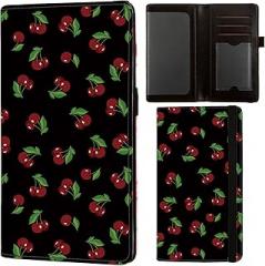 AIRMORS Leather Checkbook Cover for Women Checkbook Holder Wallet RFID Blocking Cute Checkbook Cover for Duplicate Checks Men Credit Card Wallet (Cherry)