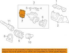 Genuine Honda 35130-TR0-A11 Steering Switch