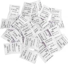 200PCS Premium Transparent Desiccant Packs for Storage, Absorbers for Control Absorbing, Desiccant Dehumidifiers Bags for Electronics, Clothes Shoes, Jewelry, Spices(Color:3 * 4cm)