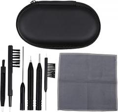 1Set Cleaning Kit Essential Multi Function Tools for Earwax Removal and Maintenance of Hearing Amplifiers Includes Cleaning Rods and Brushes for Care