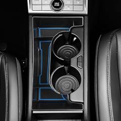 YEE PIN for Ko na SX2 2024 Center Console Organizer for 2024 Ko na SE SEL N Line Limited Middle Console Organizer Console Tray Storage Box Blue (Only fit Electronic Transmission)