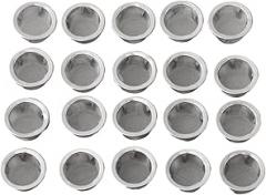 Stainless Steel Pipe Screen Filter 20 Pieces | Corrosion-Resistant concave Metal mesh | High Efficiency for Pipes
