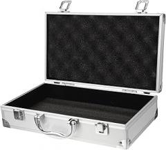 NUOBESTY Aluminum Alloy Multi-purpose Toolbox for Medicine Cosmetics and Electronics Portable Storage Case Capacity for Home Office and Travel