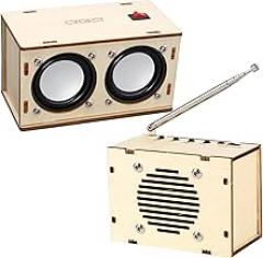2 Set STEM Project - DIY Speaker Kit & Radio Kit - Gifts for Kids Teens