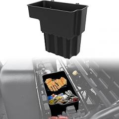 SAUTVS Under Seat Storage Box Compatible with Kawasaki Mule 4000 4010 2009-2026 Accessories, Water Resistance 14L Under Driver Seat Storage Bin