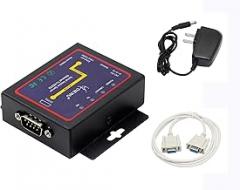 CERRXIAN RS232 to Ethernet Serial Device Server, 1 Port RS 232 DB9 Serial to Ethernet TCP IP Device Server Converter