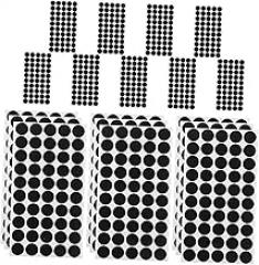 Luxshiny 50sheets Led Light Cover Stickers Blackout Dots Emf Blocking Light Blocking Tape for Electronics Router Sleep Environment