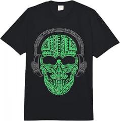 SteMi Techno Apparel Techno Skull Electronic Music Rave Festival Raver Comfort Colors Adult Heavyweight T-Shirt