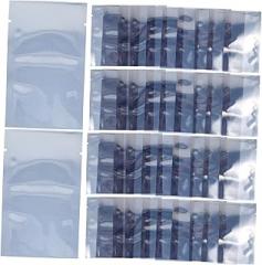 ABOOFAN 200pcs Vacuum Storage Bags for Seeds Electronics Computer Parts Static Esd Protection