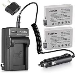 Kastar LPE8 Battery (2-Pack) and Charger Kit for Canon LP-E8, LC-E8E, Canon EOS 550D, EOS 600D, EOS 700D, EOS Rebel T2i, EOS Rebel T3i, EOS Rebel T4i, EOS Rebel T5i Cameras and BG-E8 Grip