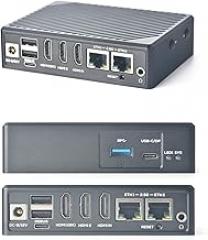 youyeetoo FriendlyElec NanoPC-T6 Box LTS Version - 8G RAM 64G ROM 6 Tops AI Box Dual 2.5G Ethernet 4K HDMI in Support Openwrt OMV NAS Media Center - 1PCS with PSU