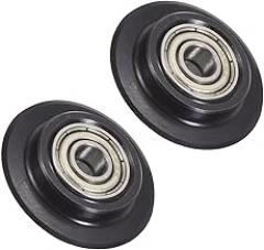 Tool Part for 2Pcs 25mmx5mmx 8mm Replacement Cutter Wheels for 4-28mm Pipe Tubing Cutter Black