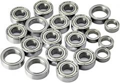 20Pcs Metal Sealed Bearing Kit Set TT01 TT-01 TT01E TT01D TT02B 1/10 RC Car Bearings