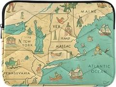 Laptop Carrying Case 14 Inch Soft Laptop Sleeve Portable Electronic Device Cover Protective Case with Zipper Medium