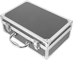 Vaguelly Travel Suitcase Tool Storage Box Lightweight Organizer for Craft Supplies Electronics and Outdoor Use Portable Multi-purpose Carrying Case