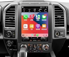 Android 12 Stereo Radio for Ford F150 (2015-2020) 12.1 Inch IPS Screen 8Core 4GB+64GB Built-in Wireless Carplay/Android Auto/DSP/WiFi/Bluetooth Free Camera