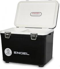 ENGEL 13qt Leak-Proof, Air Tight, Drybox Cooler and Small Hard Shell Lunchbox for Men and Women