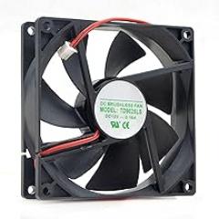 90mm DC12V 0.16A 1.92W 9025 Electronic Device Fan Speed 2800RPM 9225 TD9025LS Hotel Refrigerator Silent Fan 90 * 90 * 25MM (2pin)