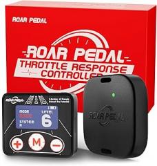 Roar Pedal Throttle Response Controller with Remote Control, Electronic throttle controller for Hyundai, Genesis, Kia, Stinger, Kia Stinger, Hyundai Elantra, Elantra GT, Santa Cruz, Santa Fe