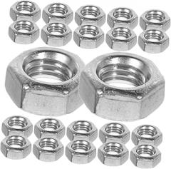 180pcs Machinery Screws Fastening Nuts Nut Fasteners Locknuts for Electronics