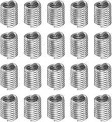 Tool Parts and Accessories M2 X 0.4 2.5D 304 Stainless Steel Wire Thread Insert Sleeve 20pcs (#CN-140824-06533)