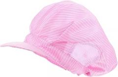 Ciieeo Anti-Static Protective Cap for Food Industry, Breathable Pink Dustproof Work Hat for Electronics and Pharmaceutical Workshops