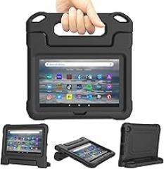 Lainergie Tablet Case for Kids, Lightweight Shockproof Kid-Proof Cover,Black
