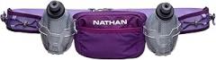 Nathan Running Belt Hydration with Flasks, Storage Pockets, Trail Mix Plus, Running Water Bottle Belt, Insulated, Walking, Hiking