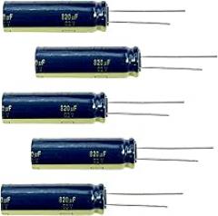 5pcs 63V 820uF 16×31mm Aluminum Electronic Capacitors