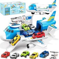 Airplane Toy, Airplane Toys for 3 Years Old, Airplane for Toddlers, Toys for 3+ Year Old Boys, Toy Airplane for Boys Age 4-7, 3+ 4 5, Aeroplane Toy, Plane Toy for Birthday, Chritmas Gift