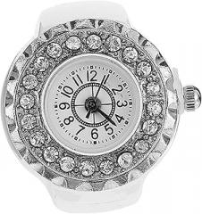 BESPORTBLE Ring Watch Ladies Watches for Women Finger Diamond Watch Rings for Women Decorative Wedding Trendy Rings