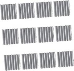 14x14x6mm Aluminum Heatsink Cooling Pad for IC Chips 24pcs Thermal Conductive Adhesive Tape Included Efficient Radiator for Electronics Projects