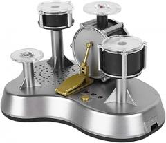 Mini Finger Drum Set, Portable Electronic Touch Drum Kit with Realistic Sounds for Kids, Beginners, and Music Enthusiasts, Ideal for Practice, Creativity, and Home Decoration