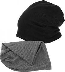 Milisten 2pcs Running Hat for Men Women Winter Outdoor Cycling Cap Warm Skull Cap for Workout