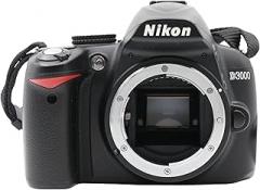 Nikon D3000 10.2MP Digital SLR Camera Body (Kit Box no Lens Included) - International Version (No Warranty)