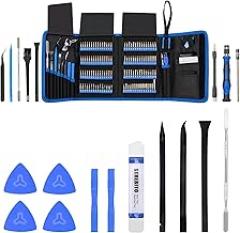 STREBITO Precision Screwdriver Set 142-Piece + 11-Piece Spudger Pry Tool Kit Bundle, Plastic & Metal Spudger Kit for iPhone, Laptop, iPad, Cell Phone, MacBook, Tablet, Computer, Electronics Repair