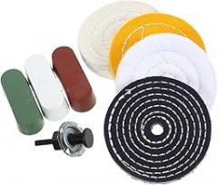 1set Polishing Wheel for Drill Buffing Pads Lightweight Accessories for Grinding Various Materials for Paint Electronics Polishing Tasks