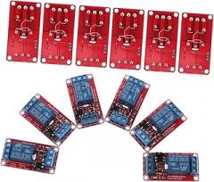 Angoily 12pcs Relay Module Optocoupler Isolation for High Power Control for Applications Irrigation Systems and Electronic Tools
