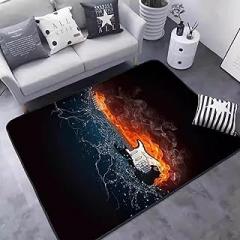 Drum Mat Soundproofing Drum Set Rug Electronic Drum Carpet Jazz Drum Soundproofing Mat Rectangle Drum Carpet Great Gift for Drummers(Size:80×120cm,Color:A)