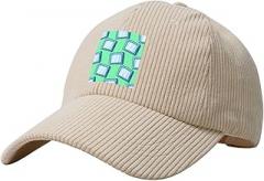 POOEDSO Seamless Patterns for Electronic Tablets Baseball Cap for Men Women Adjustable Corduroy Dad Hat Golf Hat
