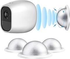 Skylety 3 Pack Security Wall Mount, Metal Magnetic Mount Compatible with Magnetic Arlo, Arlo Pro, Arlo Pro 2, White, Arlo Accessories