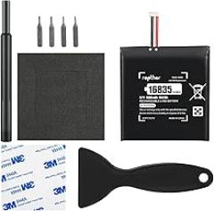 rapthor HAC-003 Replacement Battery Compatible with Nintendo Switch Console HAC-001, 3.7V 16835mWh High Capacity with Installation Tools Kit