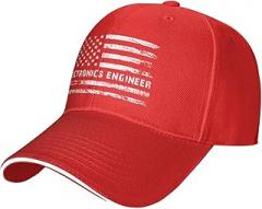 BASRETY Electronics Engineer American Flag Baseball Cap Adjustable Classic Golf Dad Hat for Men Women Caps