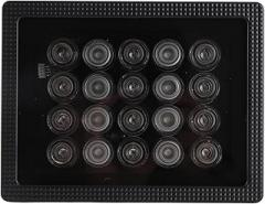 aqxreight Security Camera Light, 20 LED 850nm Infrared Night Auxiliary Light with Auto Day Night Sensor, for CCTV IP Camera Outdoor Indoor IP66