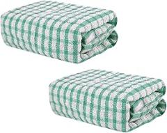 Dish Cloths for Washing Dishes, Absorbent 11X57 2 Pack Cleaning Cloths,Reusable Fast Drying Microfiber Kitchen Towels and Dishcloths Sets for Home Bathroom Kitchen Dish Cleaning Car