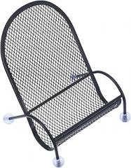 Metal Desk Mobile Phone Holder for Business Cards Universal Angle Adjustable Stand for Phones Compact Size for Office Use Sturdy Organizer for Name Cards