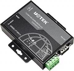 UT-6601H 0/100M TCP/IP to RS-232/485/422 Serial Device Server Supports Gateway Agent Server Dynamic IP & Static IP