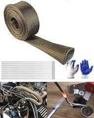 Spark-Plug Wire Heat Shield Sleeve - 1