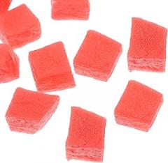 Milisten 10pcs Simulated Watermelon Slice Model Artificial Fruit Decorative Watermelon Craft for Summer Party Home Kitchen Photography Prop